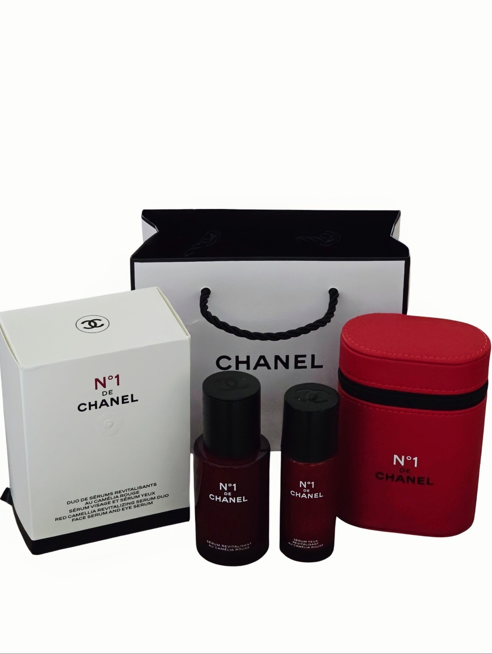 CHANEL LIMITED EDITION SET N°1 DE CHANEL EXPERT REVITALIZING SERUM DUO